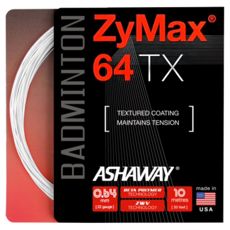 Zymax 64 TX Badminton String|White|Yellow|Orange