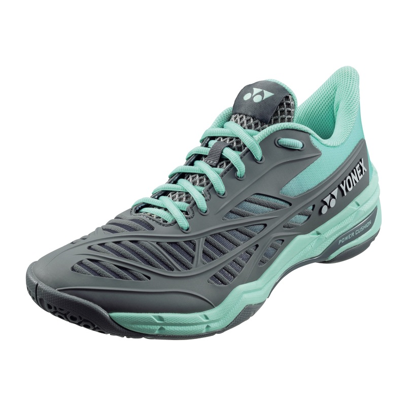 Yonex Power Cushion Cascade Drive Unisex Badminton Court Shoe (Gray/Pale Green)