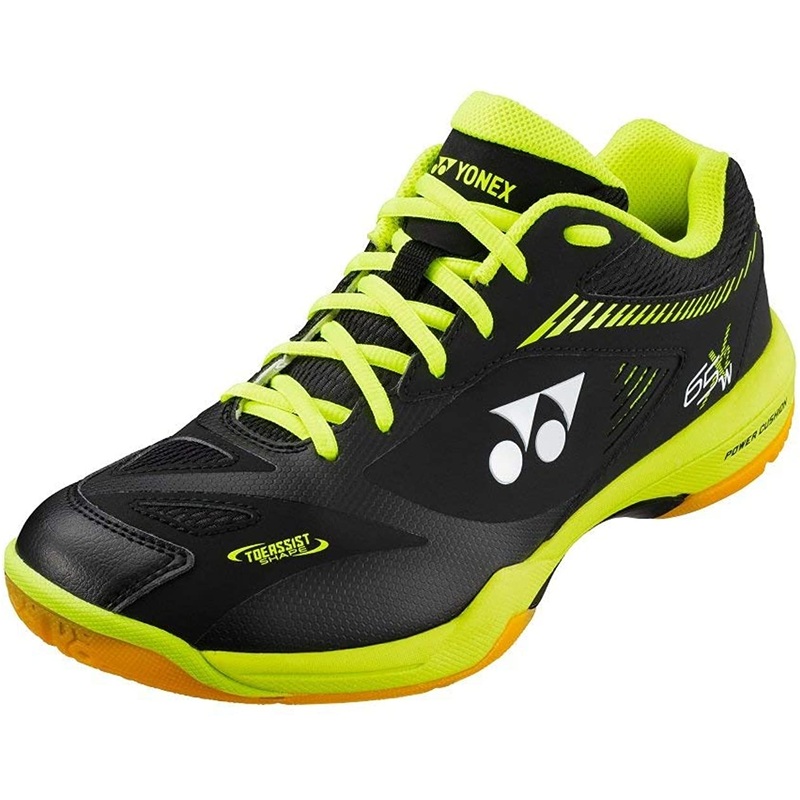Yonex Power Cushion PC 65X2W (Wide) Black/Acid Yellow Badminton Shoes
