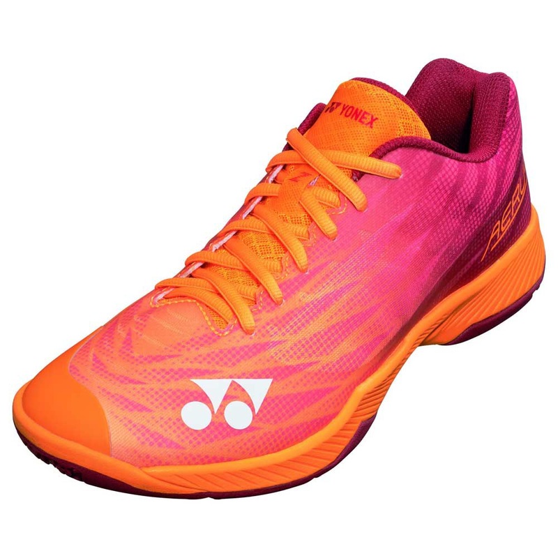 Yonex Aerus Z2 Men’s Badminton Court Shoe  – Orange/Red
