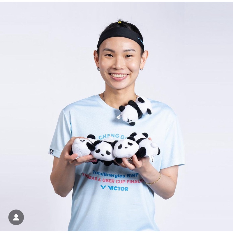 Victor Thomas & Uber cup Panda Doll 2024