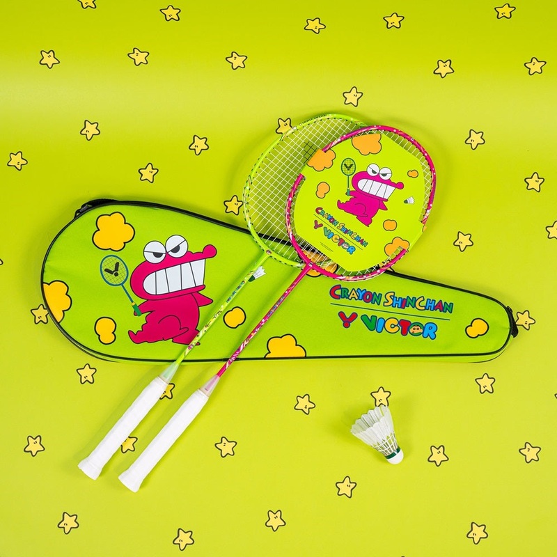Victor X Crayon Shinchan Racket Set ARS-CS-SET