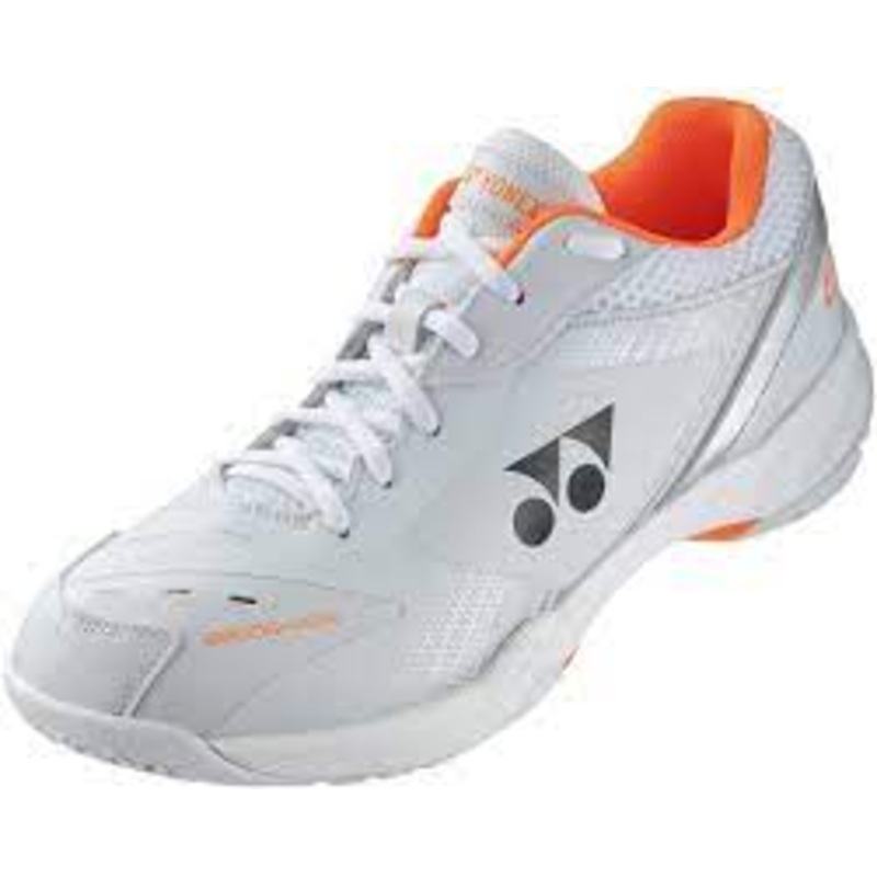 Yonex Power Cushion 65 X3 Badminton Court Shoe (White/Orange)