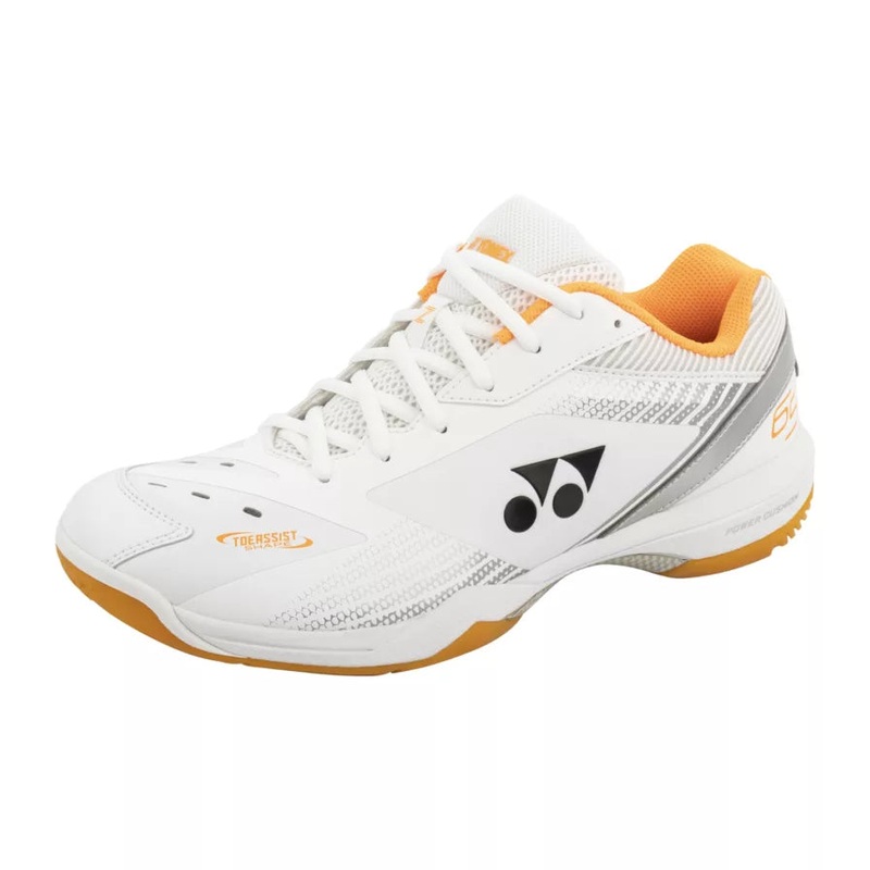 Yonex Power Cushion PC 65Z3 (Wide) Badminton Shoe (White/Orange)