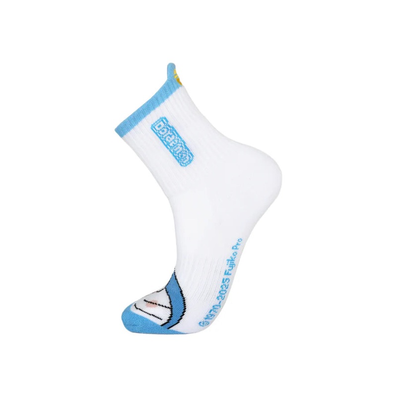 Victor Doraemon Sock SK517DRM|Deep Sky Blue|Vibrant Yellow