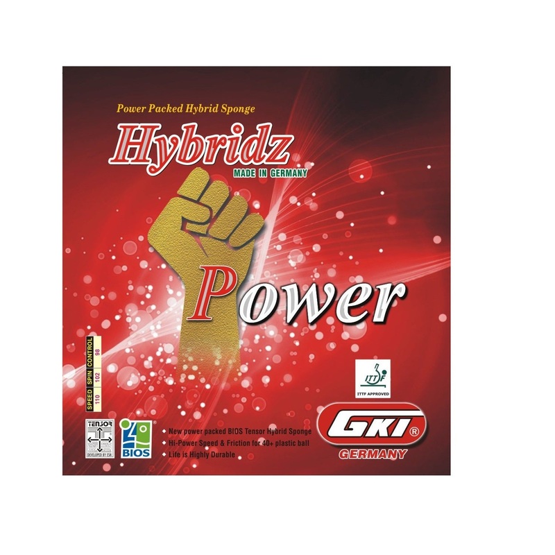 GKI Hybridz Power Table Tennis Rubber