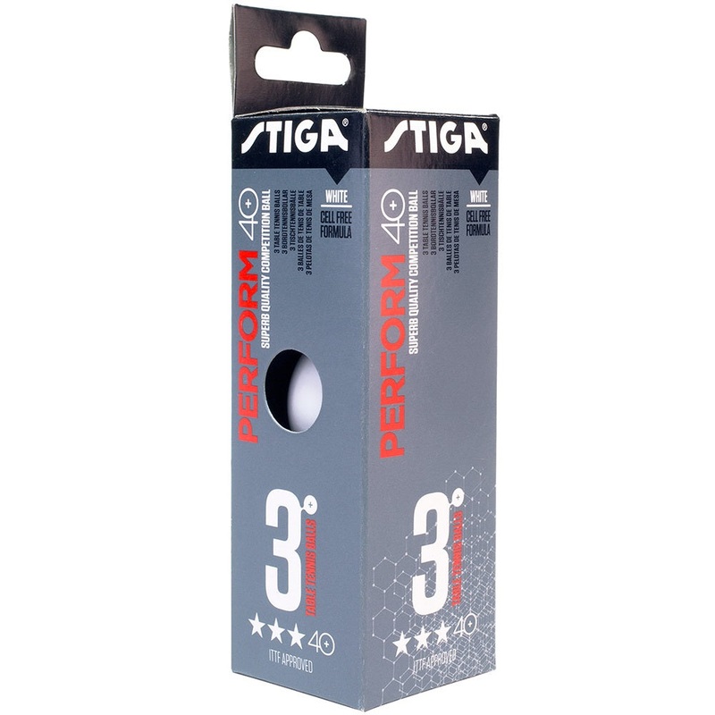 Stiga Perform Table Tennis Ball (1 Box, 3 Balls)