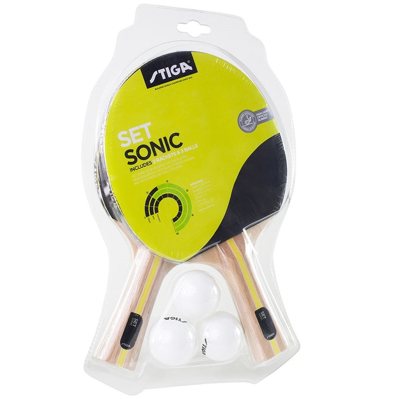 Stiga Sonic Set Table Tennis Bat