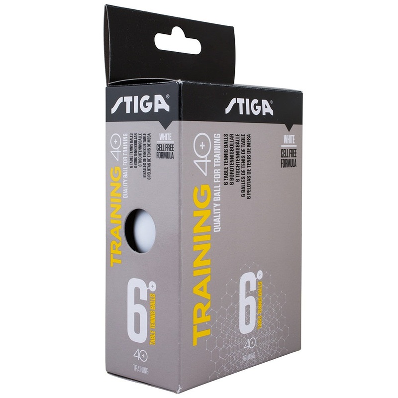 Stiga Training Table Tennis Ball (1 Box, 6 Balls)