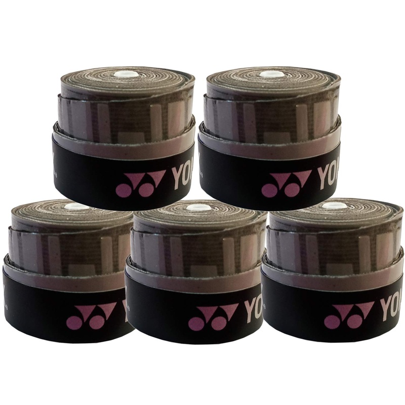 Yonex Etech 902 Over Badminton Grip (Pack Of 5 Grey Grip)