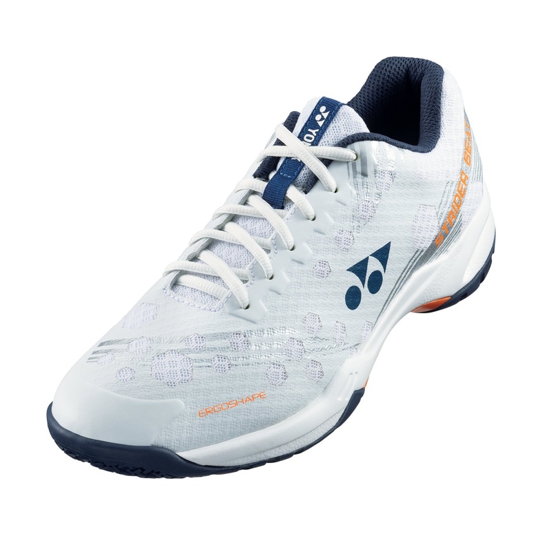 Yonex PC Cascade Strider Beat (White/Orange) Badminton Court Shoes 2024