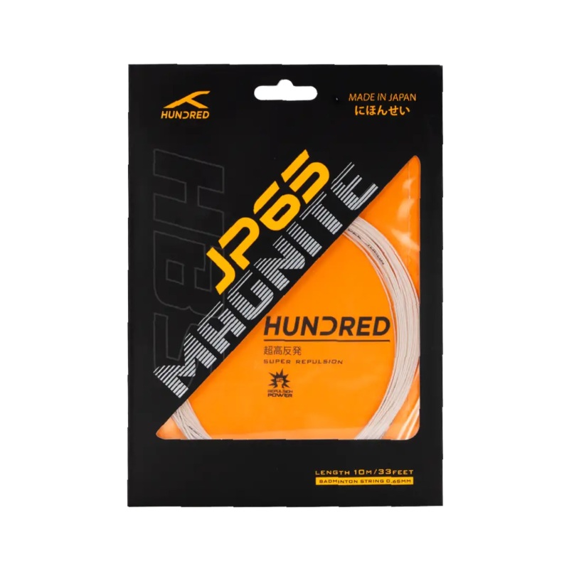 HNDRD JP65 Badminton String|White|Red