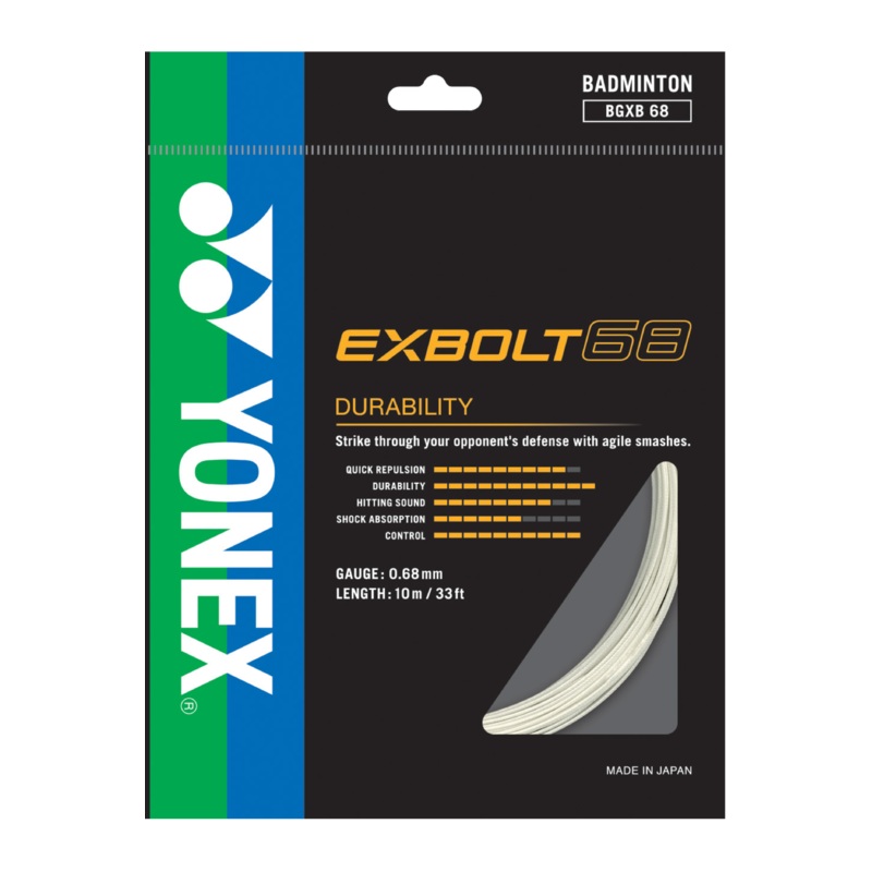 Yonex Exbolt 68 Badminton String (10MM)