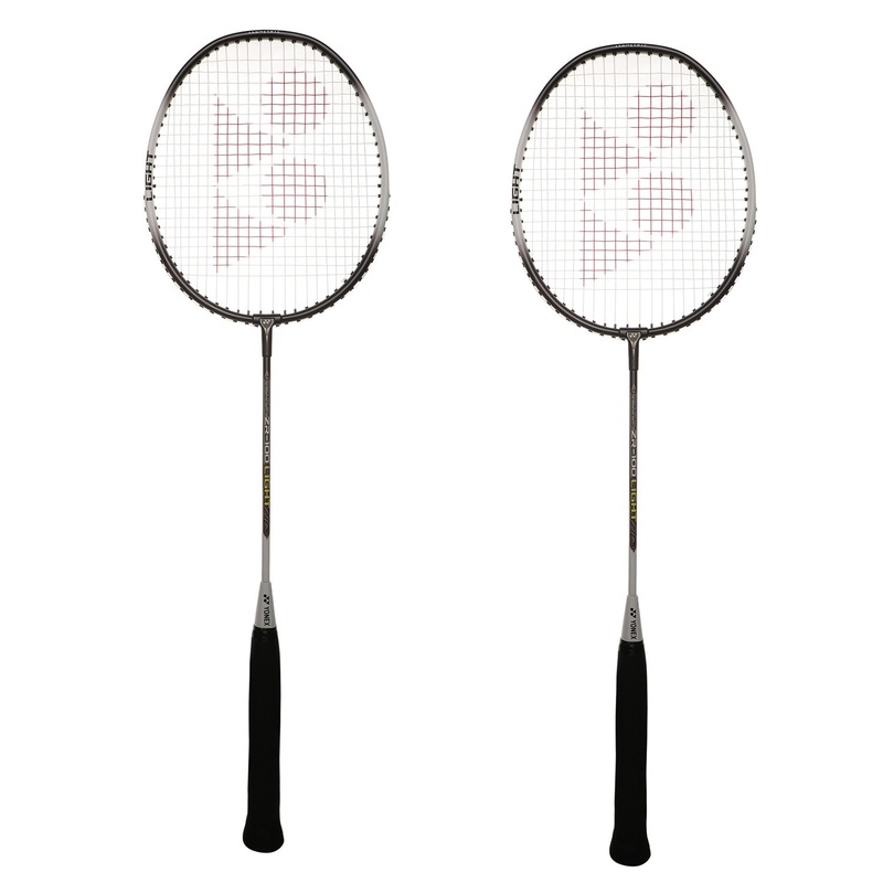 Yonex ZR 100 Combo Of 2 Dark Charcoal Badminton Racket