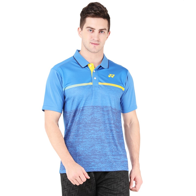 Yonex 1291 Mens Polo Collar T-Shirt Apparel Star Sapphire