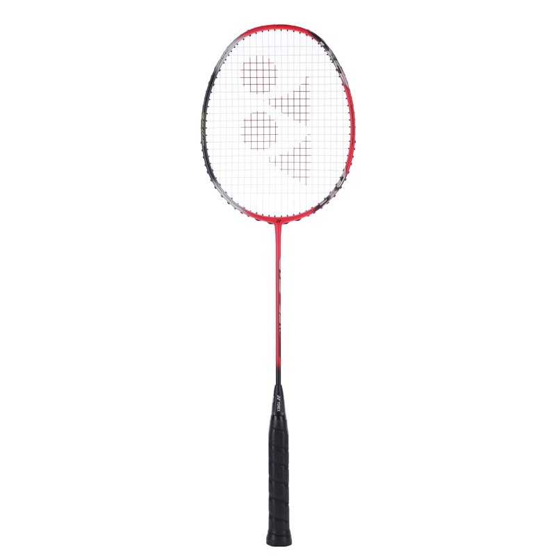 YONEX Astrox 3DG Red Strung Badminton Racket (Max Tension: 35lbs)