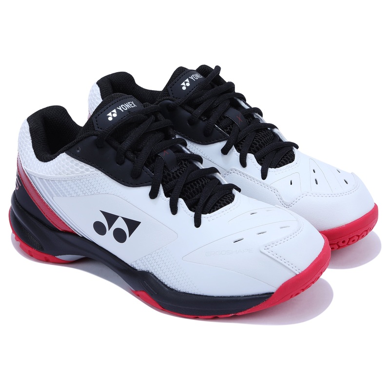 Yonex Power Cushion SHB65 X3 EX Badminton Shoes (ERGO SHAPE , WHITE RED)