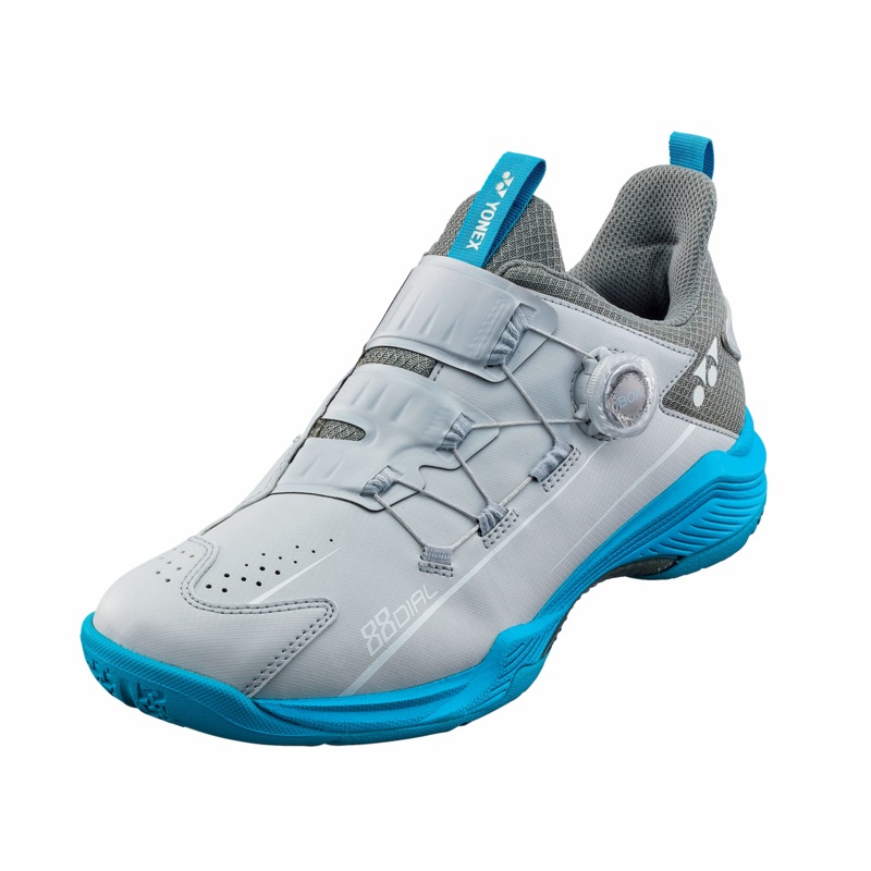 Yonex SHB 88 DIAL 2 EX Power Cushion Badminton Shoe (With BOA Technology) TURKISH GREY