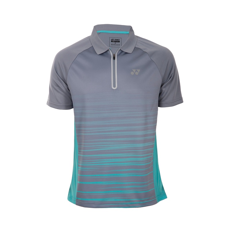 Yonex1722 Mens Polo Collar T-Shirt Apparel (FLINT STONE)