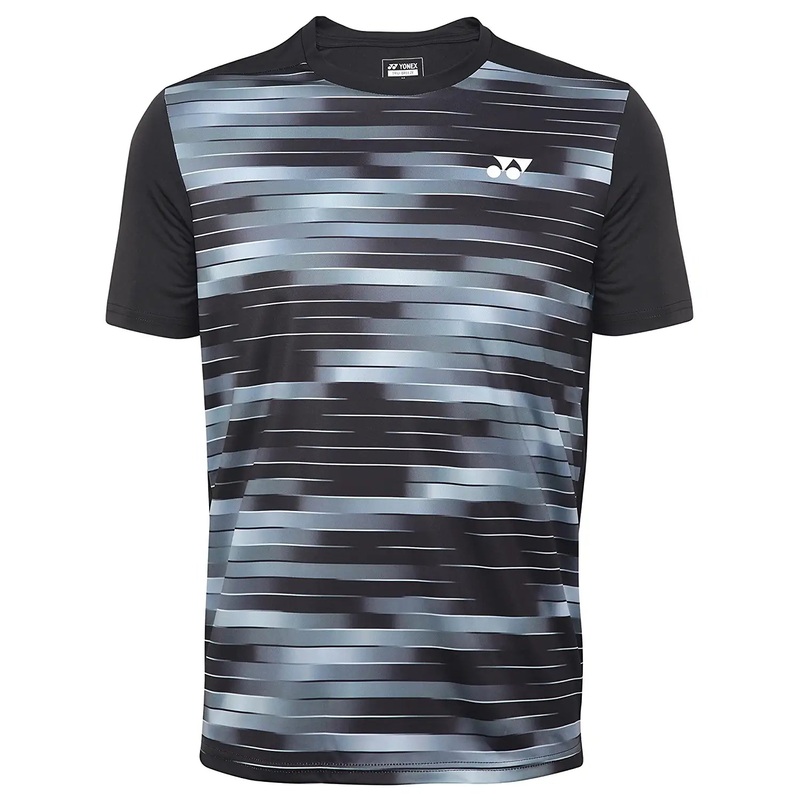 Yonex 1611 Mens Round Neck T-Shirt Apparel JETBLACKPIGEON