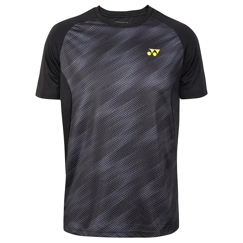 Yonex 1613 Junior Round Neck T-Shirt Apparel JET BLACK