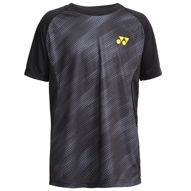 Yonex 1613 Mens Round Neck T-Shirt Apparel JET BLACK