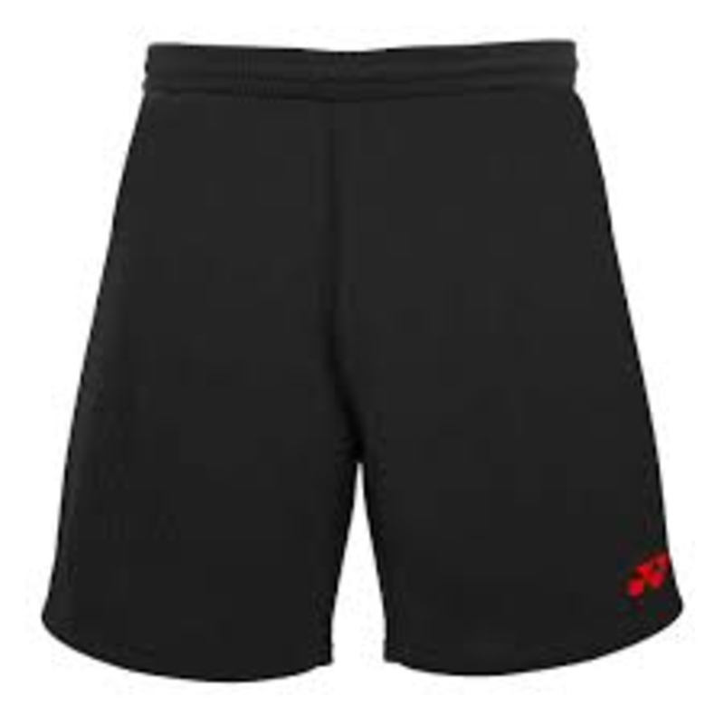 Yonex 1989 Junior Short Apparel JET BLACK RED