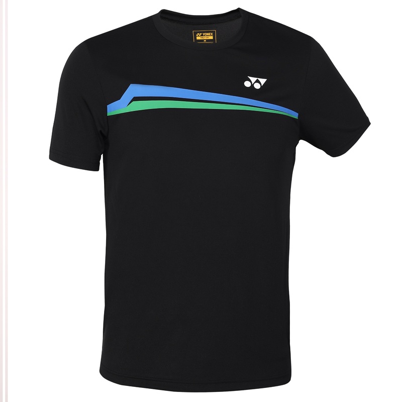 Yonex 2312 Junior Round Neck T-Shirt Apparel JET BLACK