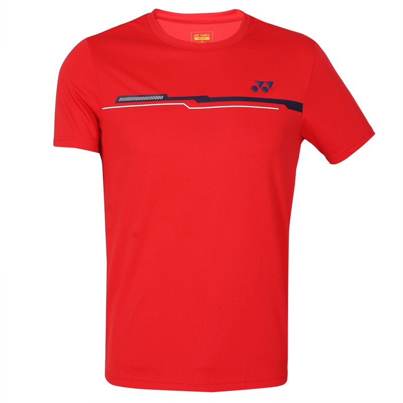 Yonex 2316 Mens Round Neck T-Shirt Apparel HIGH RISK RED