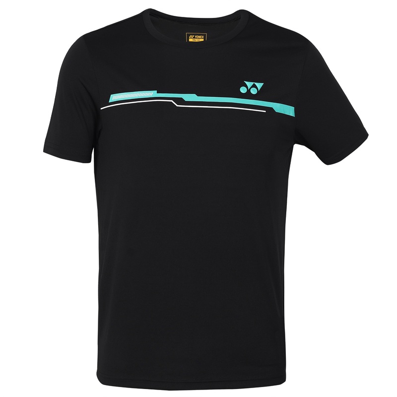 Yonex 2316 Mens Round Neck T-Shirt Apparel JET BLACK