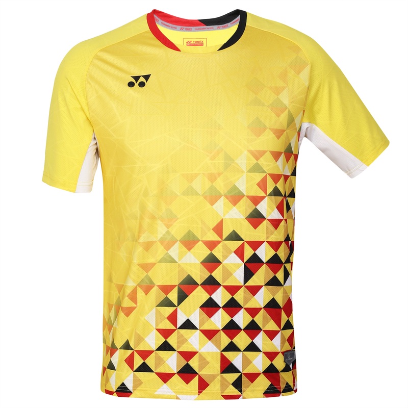 Yonex 2321 Mens Round Neck T-Shirt Apparel VIBRANT YELLOW