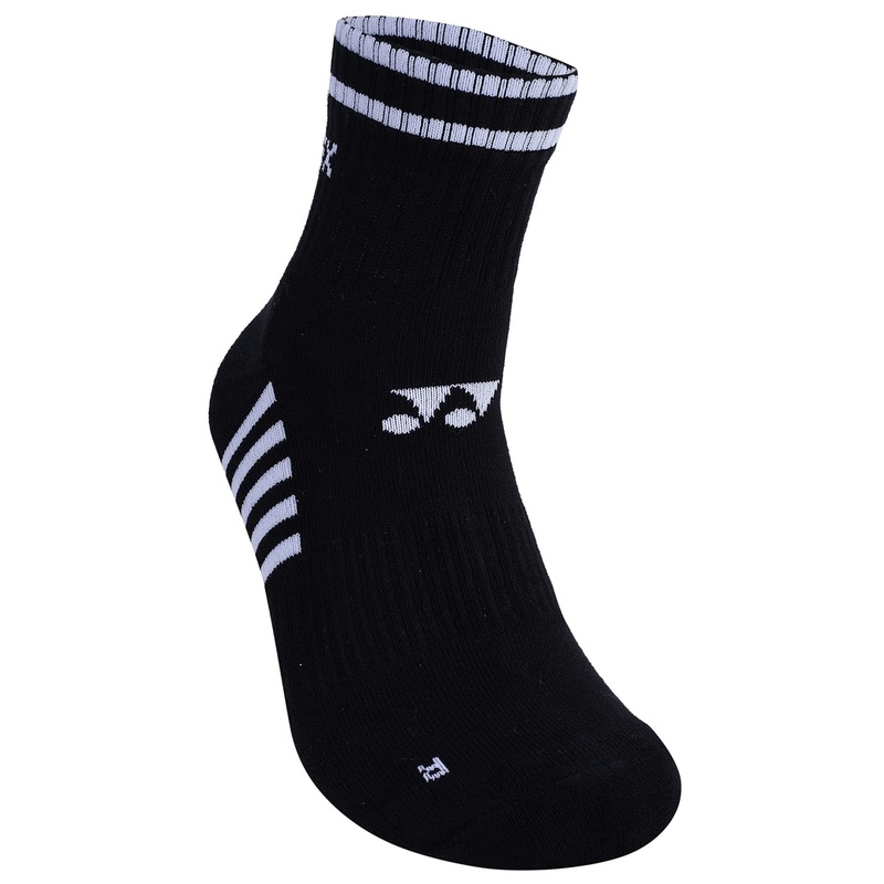 Yonex Sock SIS2161A (Black, Pack Of 3) Mens Apparel
