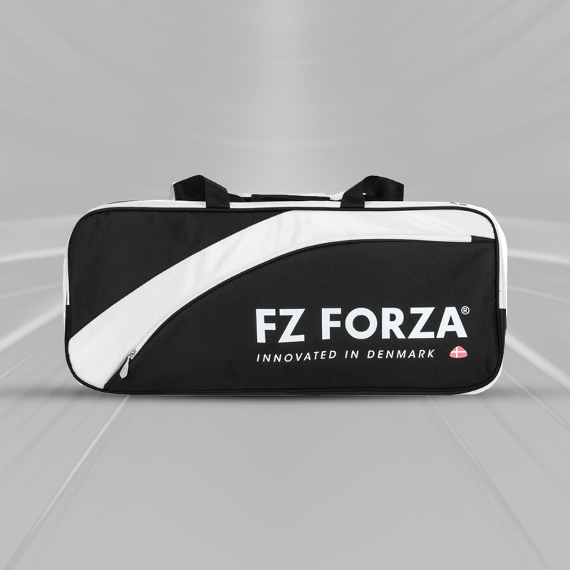 FZ Forza 6 Racket Capacity Play Line Square Badminton Kitbag – White