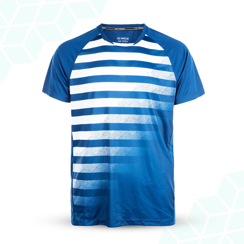 FZ Forza Anti-Static Mouritz Unisex Badminton T-Shirt – Blue