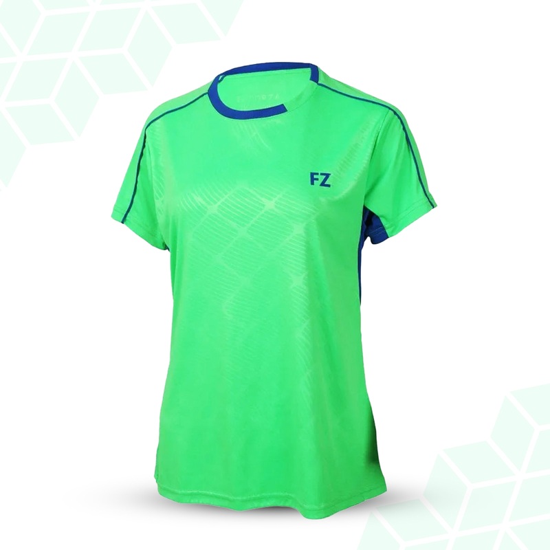 FZ Forza Anti-Static Unisex Bacani Badminton T-Shirt – Green