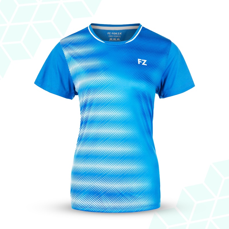 FZ Forza Dryforze Women’s Hulda Badminton T-Shirt – Estate Blue