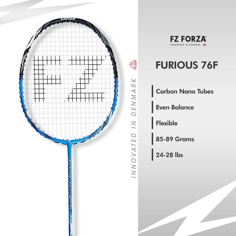 Fz Forza Furious 76 F Badminton Racket – 3U/G5 For Beginners Players