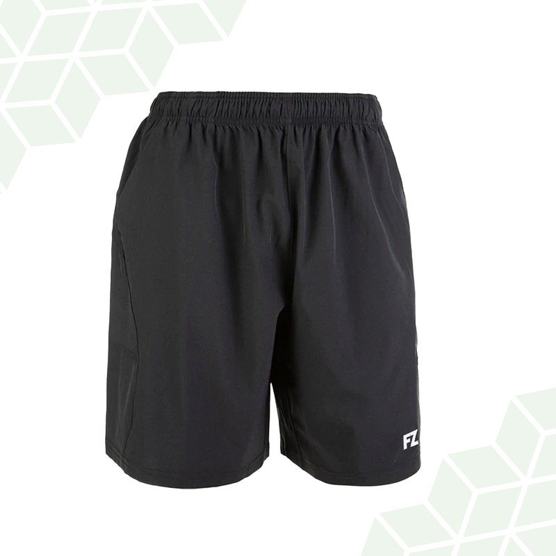 FZ Forza Moisture Wicking Men’s Ajax Badminton Shorts – Black