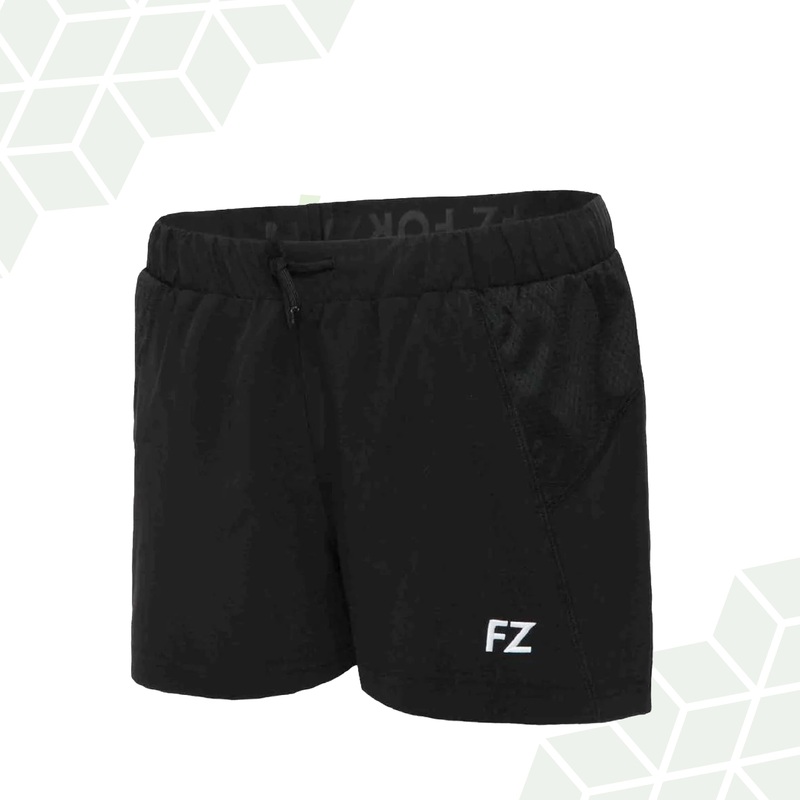 FZ Forza Stretchable Women’s Lana Badminton Shorts – Black