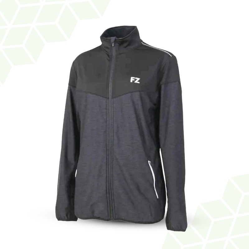 FZ Forza Women All-in-One Design Brace Badminton Jacket – Black