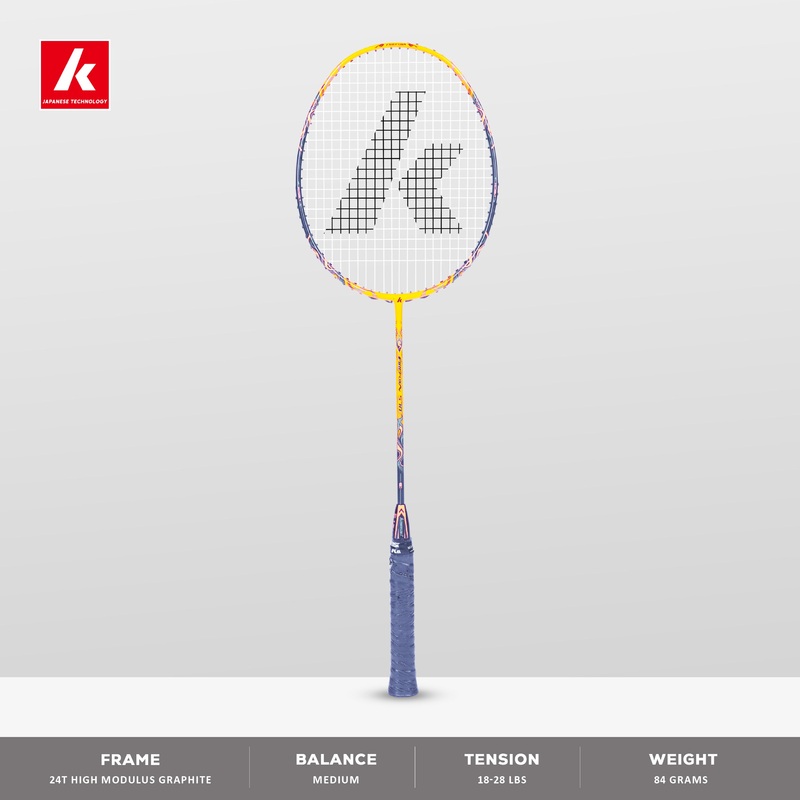 Kawasaki Firefox 570 Unstrung Badminton Racket – 3U/G1 For Intermediate Players