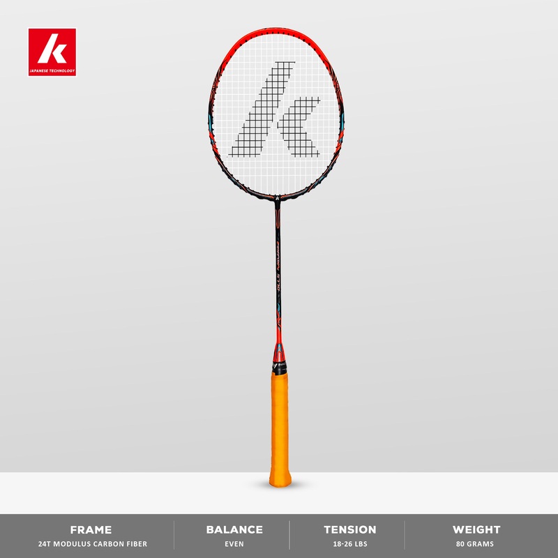 Kawasaki Firefox 5770 Unstrung Badminton Racket – 4U/G1