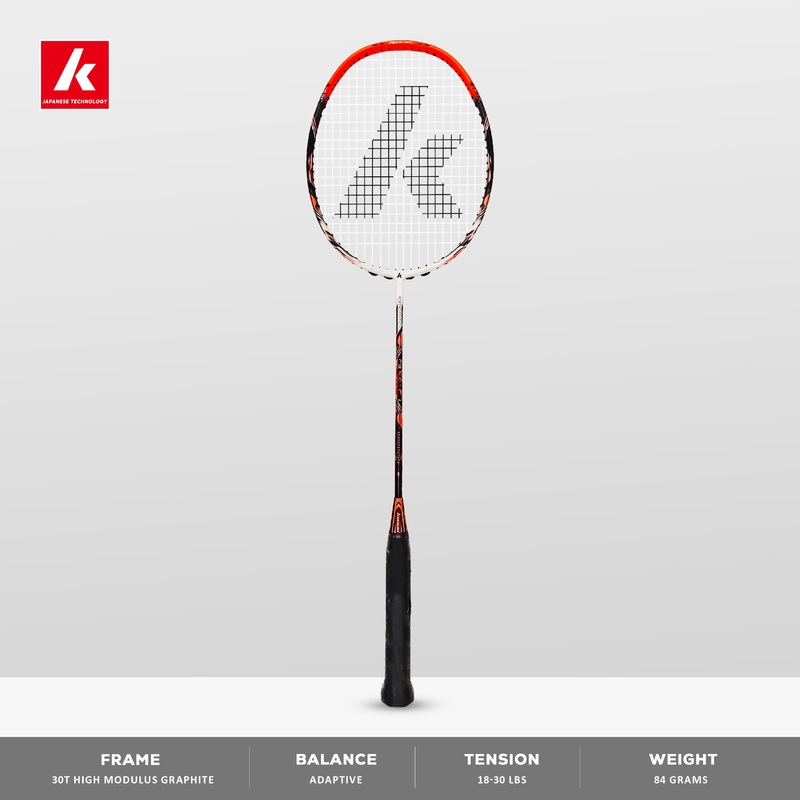Kawasaki Force F7 Unstrung Badminton Racket – 3U/G1 For Intermediate Players