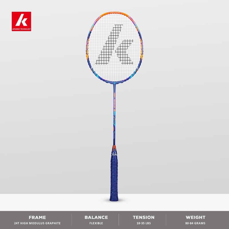 Kawasaki High Tension G30 Unstrung Badminton Racket – 4U/G1 For Advanced Players