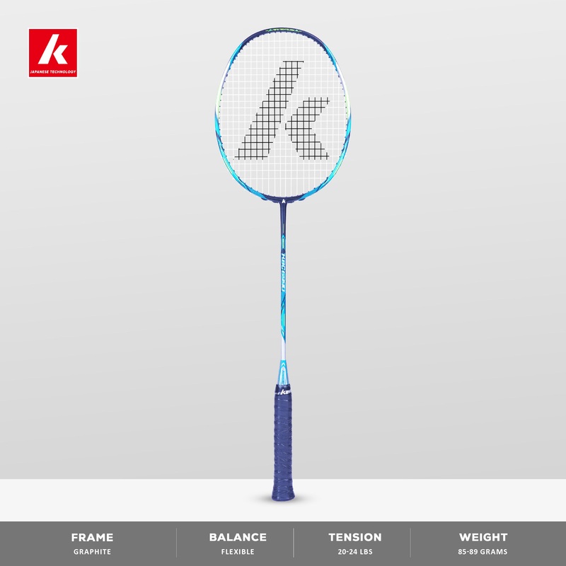 Kawasaki KBC 6990 Unstrung Badminton Racket – 3U/G1 For Intermediate Players