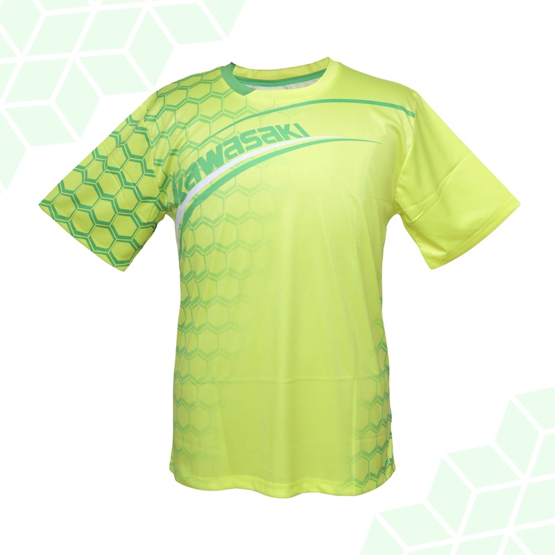 Kawasaki Lightweight Kids Badminton T-Shirt – Yellow