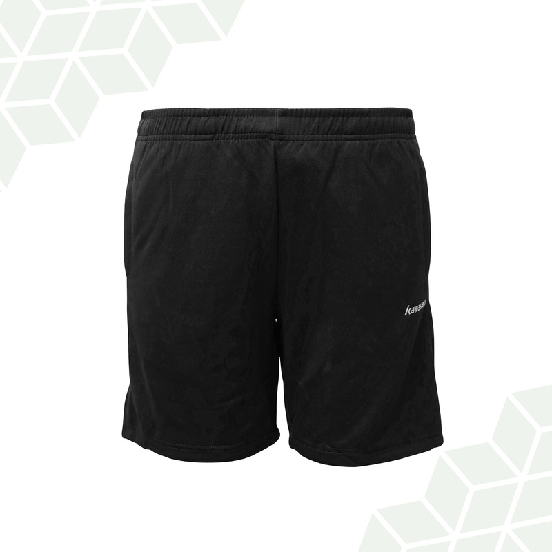 Kawasaki Ultimate Comfort Men’s Badminton Shorts – Black