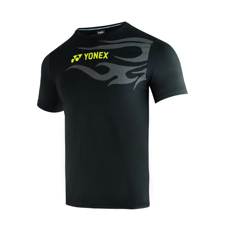 Yonex 2333 Mens Round Neck T-Shirt Apparel JET BLACK