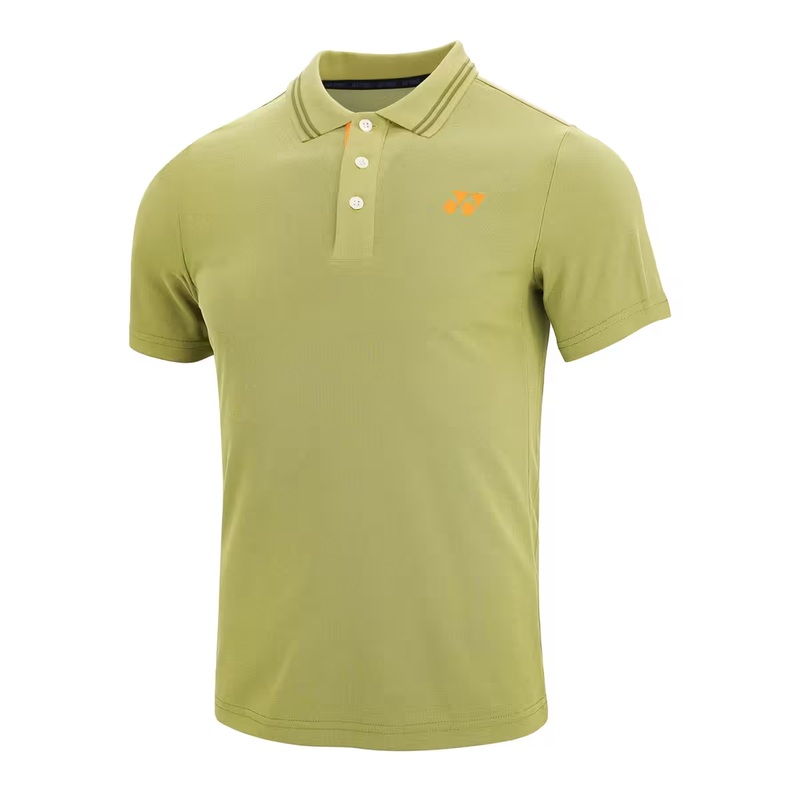Yonex 2417 Mens Polo Collar T-Shirt Apparel Khaki