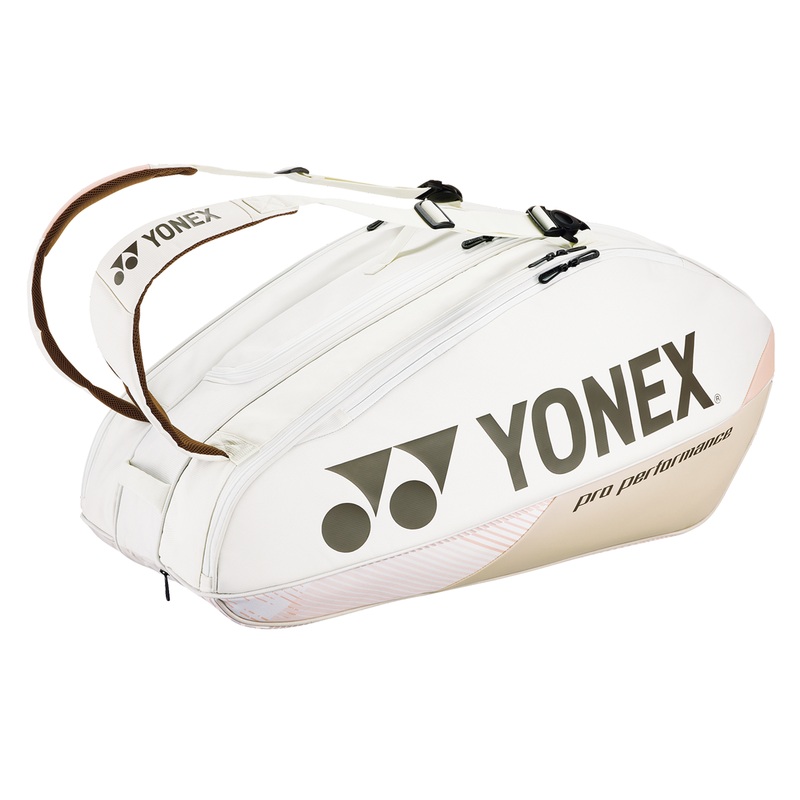 Yonex Pro Racquet Badminton Tennis Bag (9pcs) BA92429EX Sand Beige